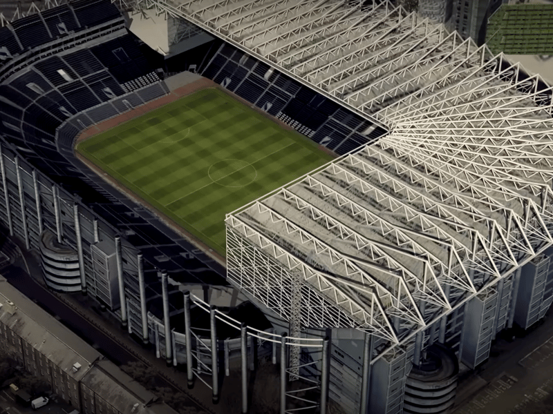 A new 'level 7' would be added to the Gallowgate Stand and East Stand and bring the pre-existing level 7 closer to the raised pitch. 