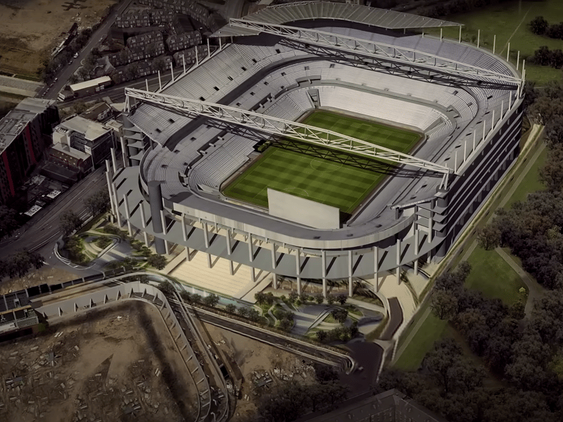 Any stadium upgrade planned by Newcastle is set to put it amongst the best in the country.