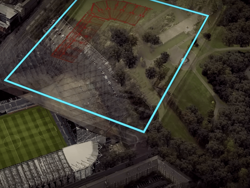 Newcastle have played at St James' Park since the club was founded. Construction on the Leazes Conservation Area would be difficult, meaning a new stadium on this site is unlikely.