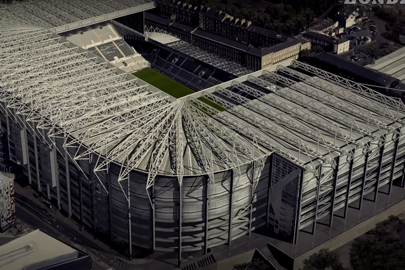 The Gallowgate expansion concept would raise the stand to the same level as the Milburn and Leazes stands.
