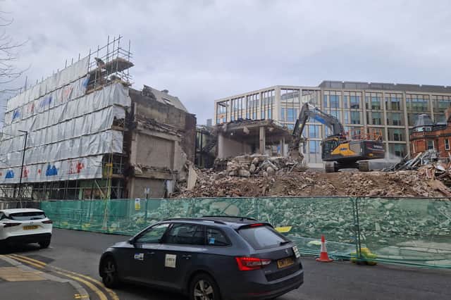 Midcity House, in Sheffield city centre, was demolished earlier this year