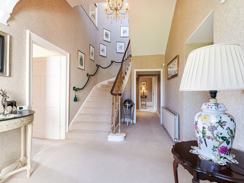 The original part of the home is thought to date back to the 1700s, with a further three wings added before the turn of the 20th Century. Today, it stands as an exceptional living option for modern family life.