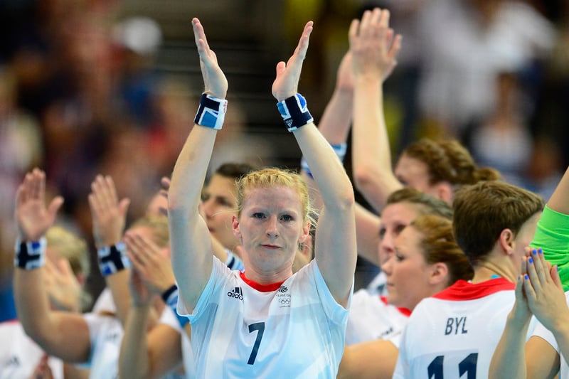 Although born in Coatbridge, British handball player Lynn Mccafferty grew up in Cumbernauld. She attended Our Lady's High School represented team GB at the 2012 Summer Olympics in London. 