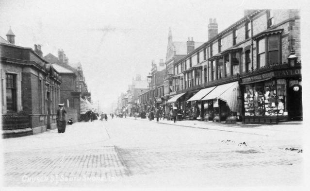 Church Street as it was back in the 1900s. It is now Bond Street