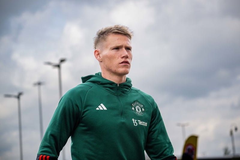 McTominay's knee scare against Burnley wasn't as bad as first feared and he is set to be named on the bench on Monday night.