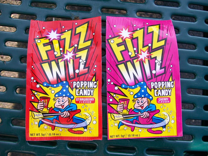 Pop rocks for the '80s kids! Eating these was like having a tiny fireworks show in your mouth. And the best part? The only fireworks show, your parents would allow