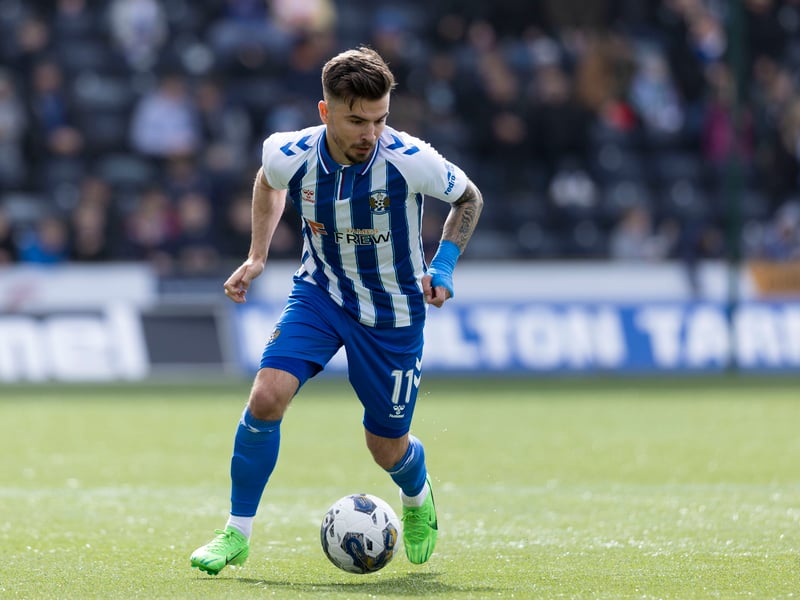 Derek McInnes hoped he could tie the winger to a new deal in the summer after his outstanding season last year. However, the Rugby Park club have been unable to reach an agreement as yet, meaning he is free leave the club for free at the end of the campaign.