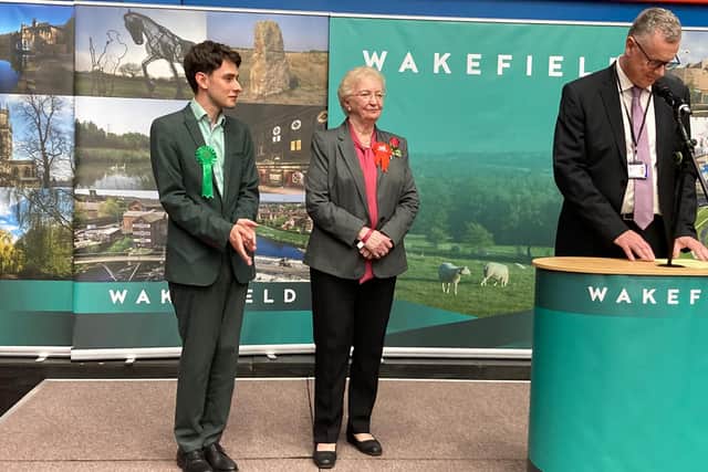 Elizabeth Rhodes of the Labour Party has been elected for the Wakefield North ward with 1,613 votes. 