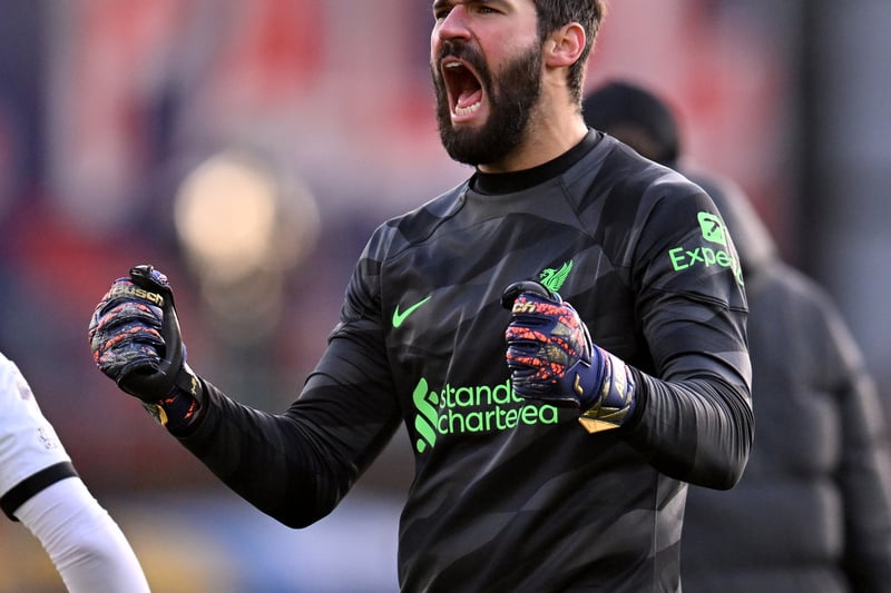 Despite some hiccups this season and his injury absence, Alisson remains Liverpool's best goalkeeper in recent years. He signed for the Reds in 2018 for £67 million.