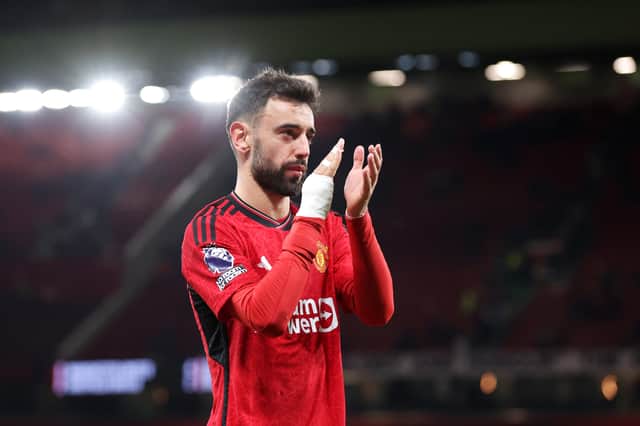 Bruno Fernandes could miss the Crystal Palace clash