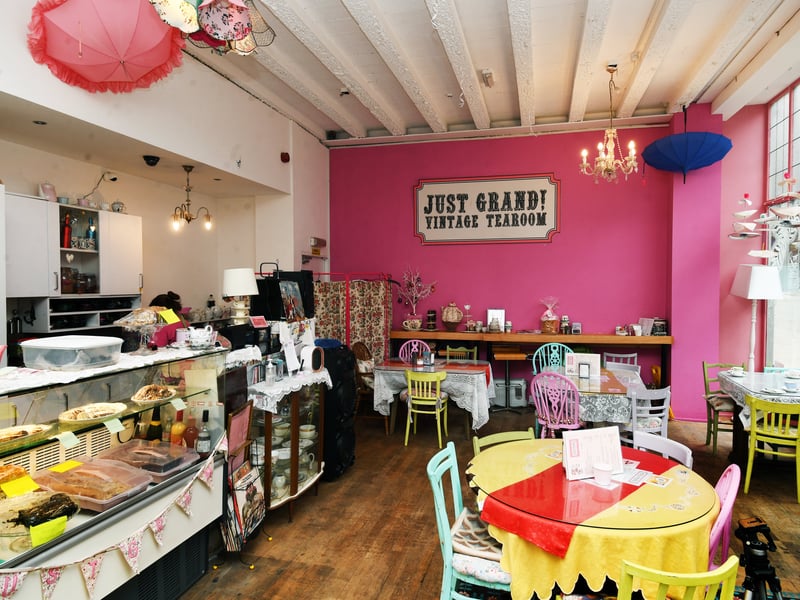 One person said: "What a lovely find. Went here with my sister for a sumptuous afternoon tea. The staff were so lovely and helpful and the food was delicious. The setting was just up my street design wise and I'd love to go again."