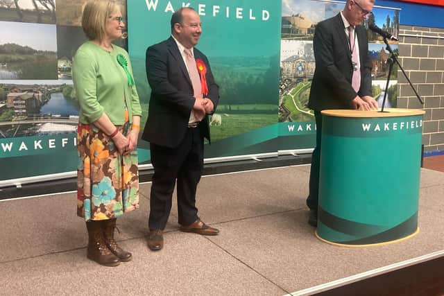 Matthew Morley of the Labour Party has been elected for the Stanley and Outwood East ward with 2,432 votes. 
