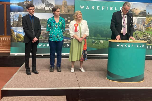 Hilary Gail Mitchell of the Labour Party has been elected for the Wakefield West ward with 1,475 votes. 