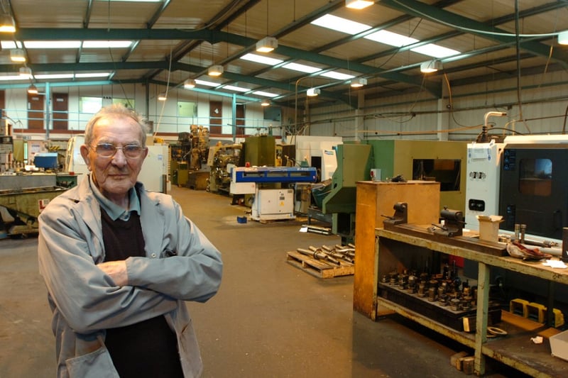 Bob Staines who was still running his precision engineering company S+S in Washington when he was 89 years old in 2010.