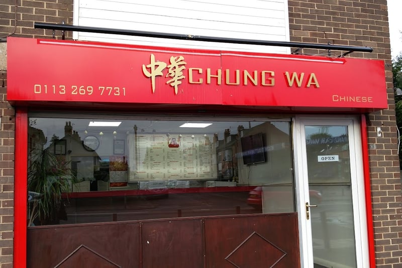 Chung Wa, in Roundhay, has a rating of 4.4 stars from 135 Google reviews. A customer at Chung Wa said: "Tried this tonight for the first time. Really impressed. Clean and tidy shop, friendly staff and good food!" 