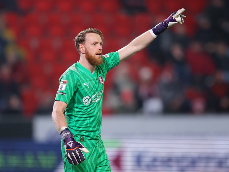 Looks certain to leave Rotherham this summer, but will cost around £1m to activate keeper's release clause.