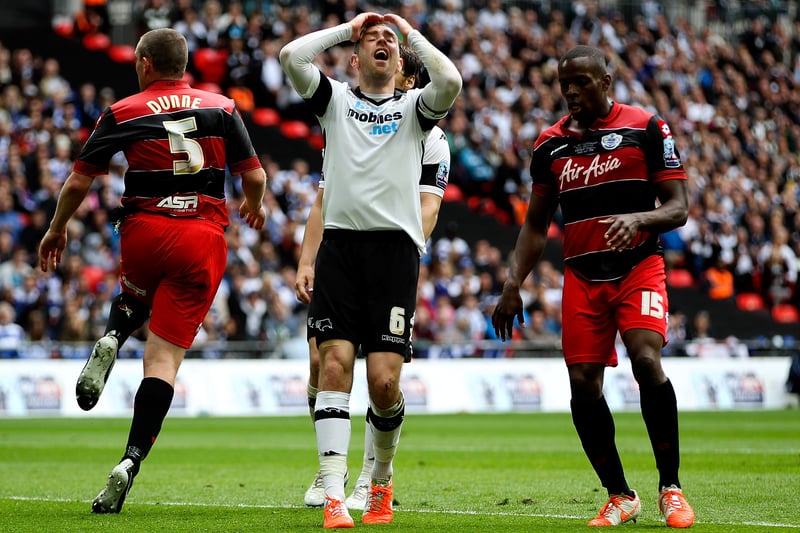 Derby finished seven points below Burnley in the Championship table, but they responded well by seeing off Brighton in the play-off semi-finals. The Rams were left heartbroken at Wembley Stadium, though, as a 90th minute Bobby Zamora effort handed QPR a 1-0 win. 