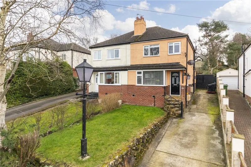 This impressive two-bedroom home has a guide price of £265,000.