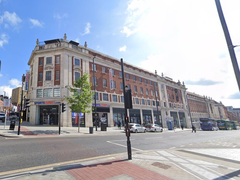 Lewis's department store opened on Headrow in 1932 and served Leeds for decades before becoming Allders in the mid 90s.
