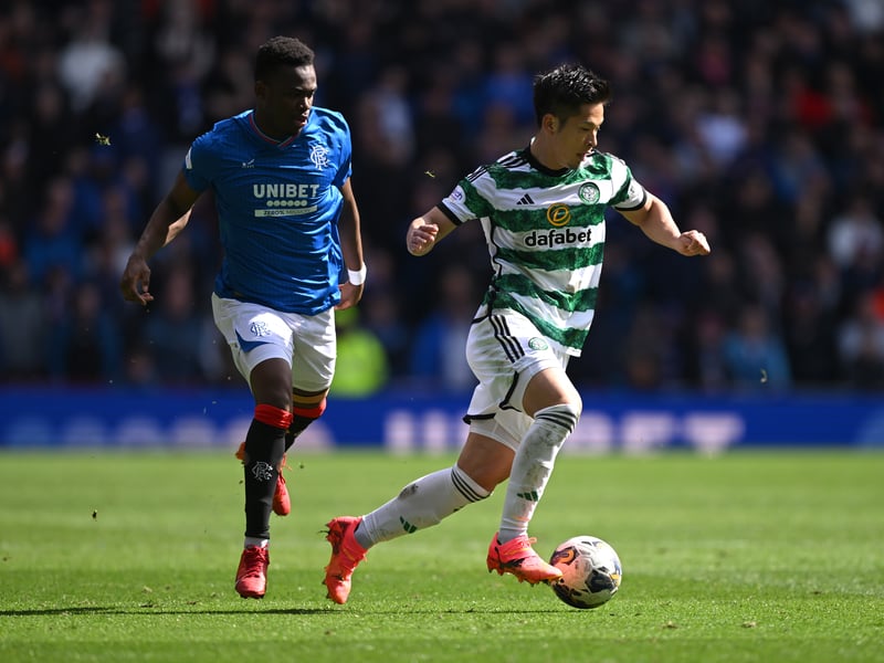 He started last month's game at Ibrox but, with Callum McGregor now back to full fitness, will need to be content with spot on the bench tomorrow.