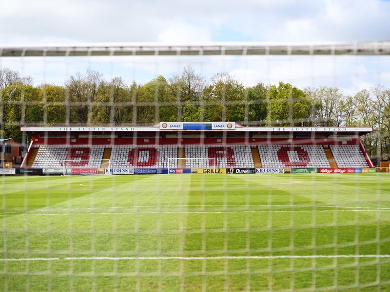 Ground: Lamex Stadium. Estimated allocation: 1,400