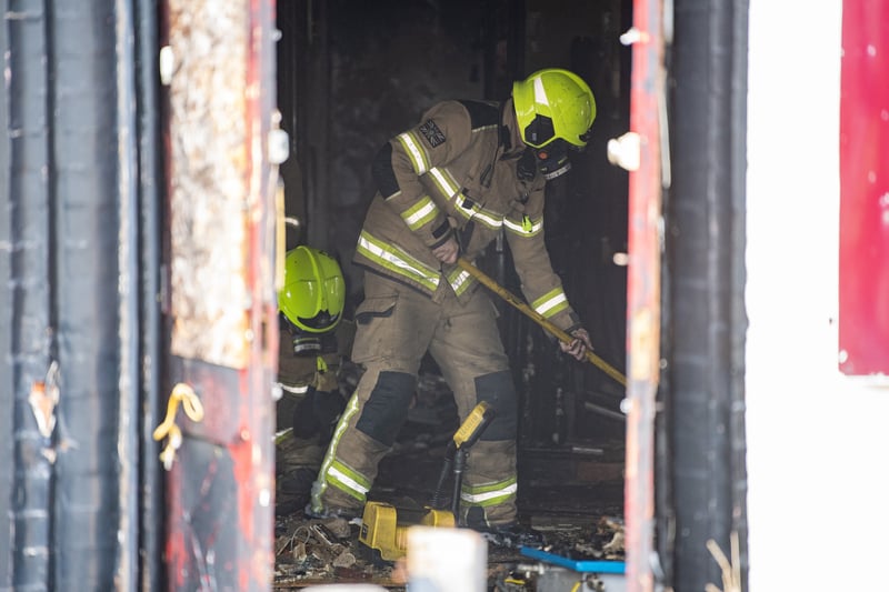 The fire is believed to have broken out at approximately 2.25am in the early hours of this morning.