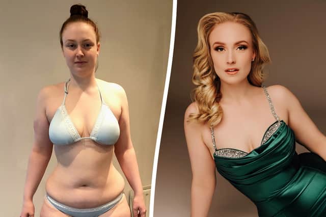 Alice Cutler, 26, has shared photos showing her flaws as part of an 'Instagram versus Reality' campaign ahead of the Miss England final this month.