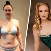 Alice Cutler, 26, is among a number of Miss England finalists to have shared photos showing their flaws as part of an 'Instagram versus Reality' campaign ahead of the final this month.