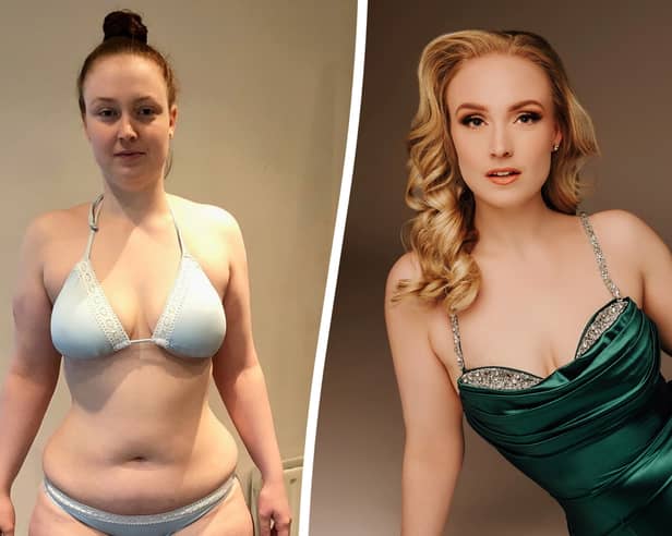 Alice Cutler, 26, is among a number of Miss England finalists to have shared photos showing their flaws as part of an 'Instagram versus Reality' campaign ahead of the final this month.