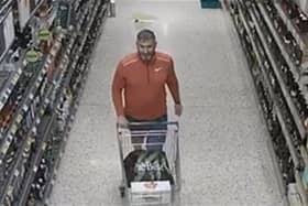 Police would like to speak to the man shown in the CCTV image as he may be able to help with enquiries