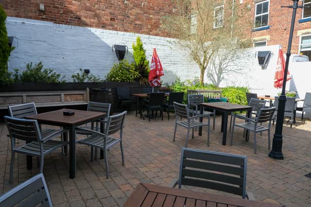 There will be no shortage of seats under the summer sun at this Sheffield pub.