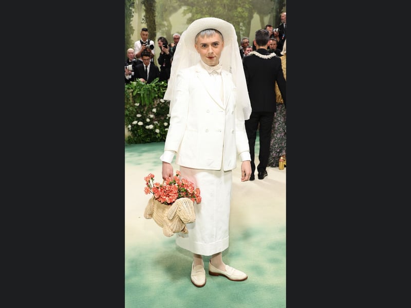 Cole Escola attends The 2024 Met Gala Celebrating "Sleeping Beauties: Reawakening Fashion".
