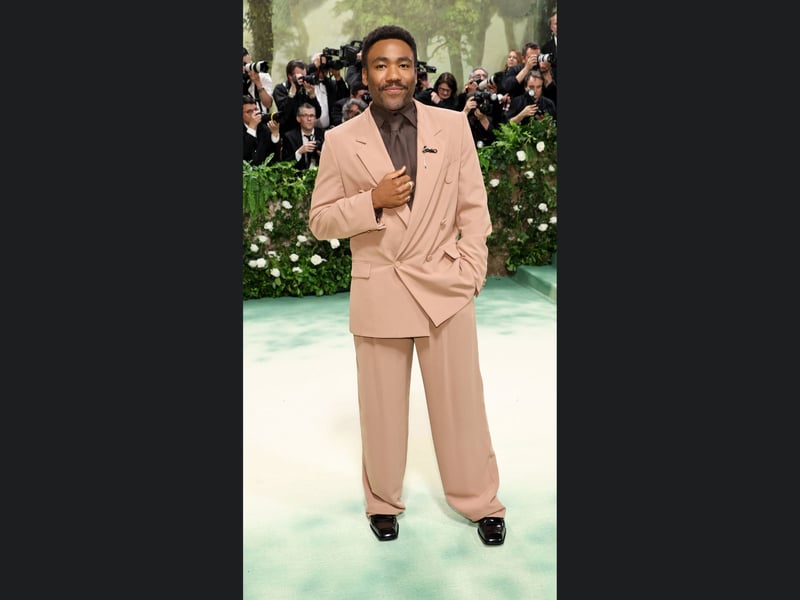 Donald Glover attends The 2024 Met Gala Celebrating "Sleeping Beauties: Reawakening Fashion"
