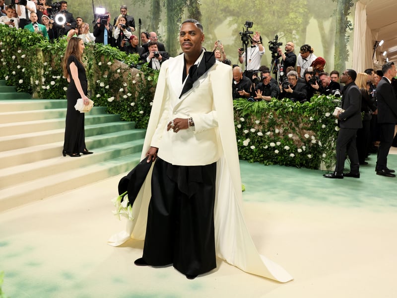 Colman Domingo attends The 2024 Met Gala Celebrating "Sleeping Beauties: Reawakening Fashion".