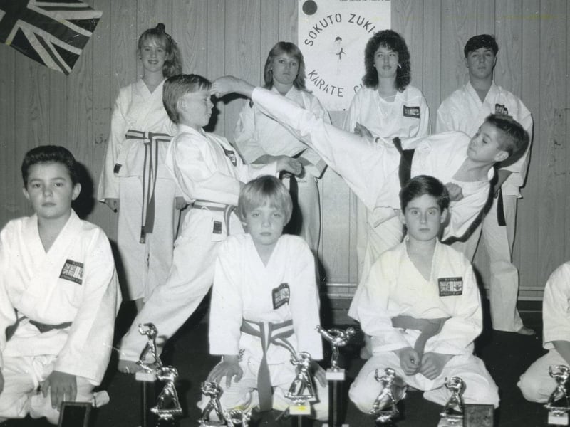 Aces from Blackpools Commonwealth Karate Club gave the opposition the chop in a national competition in 1988 