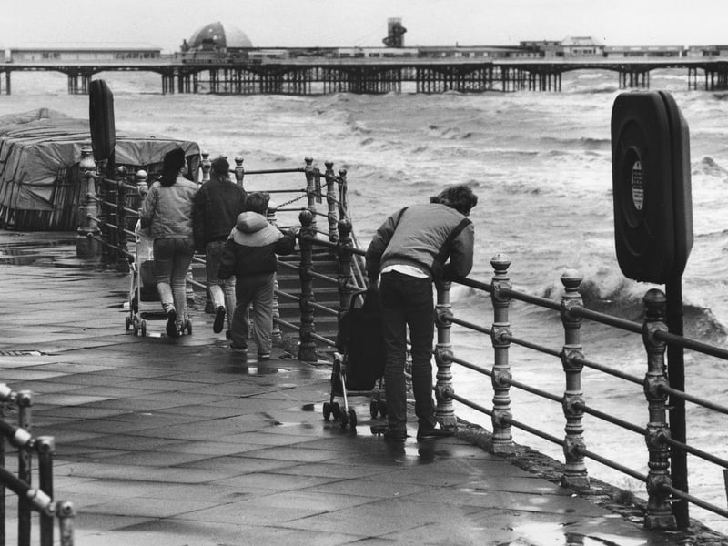 Rough seas for August 1988