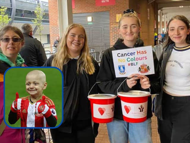 Sheffield Wednesday fans help the Bradley Lowery Foundation