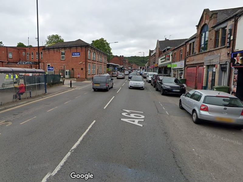 17. Woodseats had 21.3 reports of violent crime or sexual offences per 1,000 population from March 2024 to February 2025, a total of 170 incidents overall. Photo: Google streetview