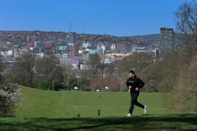 We have put together a gallery showing the safest neighbourhoods in Sheffield, gauged as those with the lowest levels of violent crime. Picture shows someone enjoying a safe run in one of the city's parks
