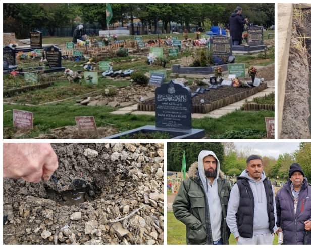 Members of the Muslim community in Sheffield dread burying their loved ones in Shiregreen Cemetery, where they are sure graves are filling with water after the burial.