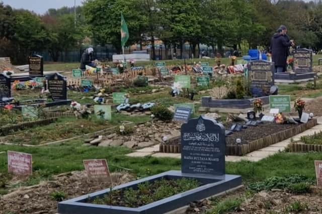 The north eastern quarter of Shiregreen Cemetery is a dedicated burial site for Muslims in Sheffield.