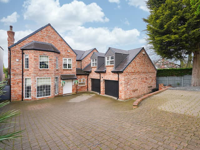 This grand South Yorkshire home is listed with a £1,100,000 guide price.