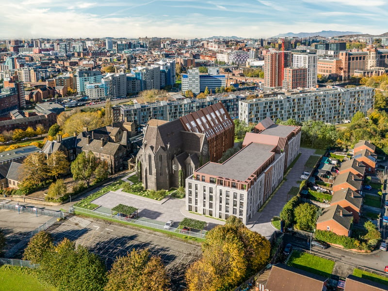 2026 and the church is set to be transformed into 175 luxury flats.