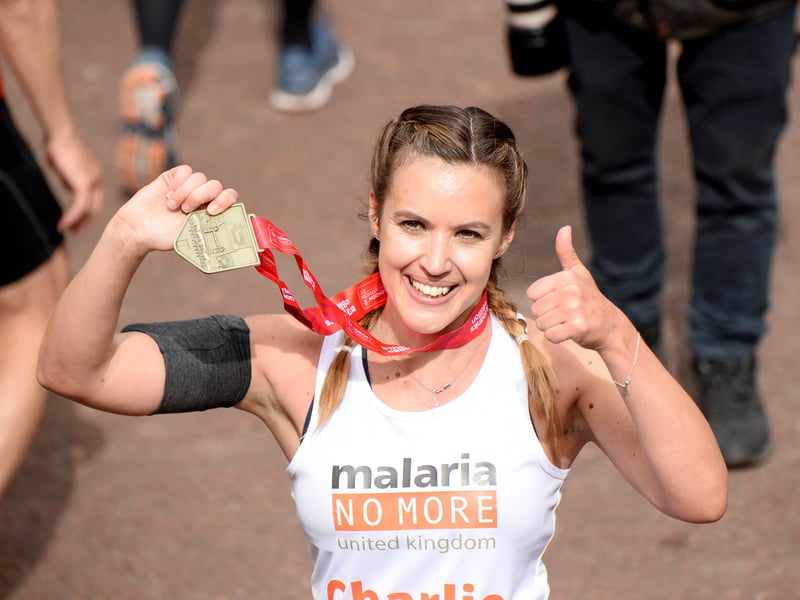 The sports reporter Charlie Webster, pictured here after completing the London Marathon in 2019, was born in Sheffield, lived in Crookes and attended Tapton School. After starting her career working as a presenter for Real Madrid TV, she has gone on to work for Sky Sports and ESPN, among other broadcasters, covering sports raning from football to boxing and motor racing.
