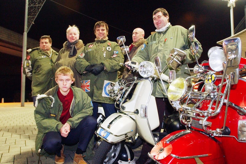 Sunderland's Mods held a meeting at Bar Pure in Park Lane in November 2004.