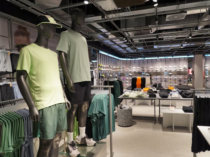 The shop has taken over a prime location on the ground floor of the shopping centre, formerly Victoria's Secret