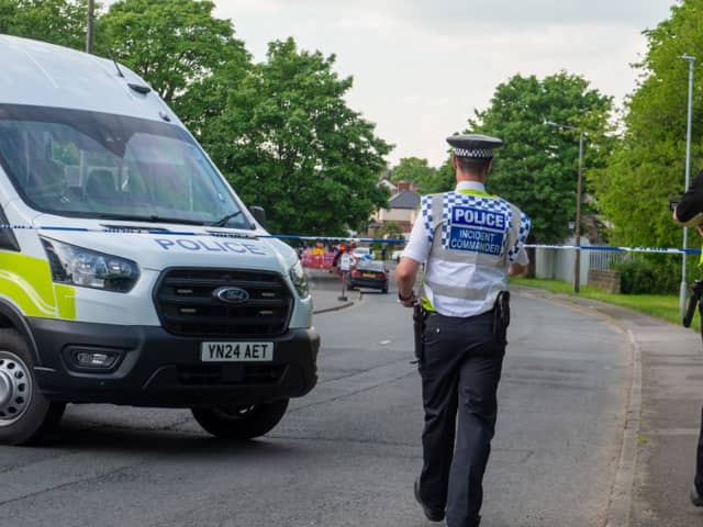 A number of ‘suspicious items’ were discovered at a property on Brierley Road, Grimethorpe, Barnsley yesterday morning (Wednesday, May 8, 2024), as South Yorkshire Police (SYP) officers supported a YHROCU (Yorkshire and Humber Regional Organised Crime Unit). Picture: Dean Atkins 