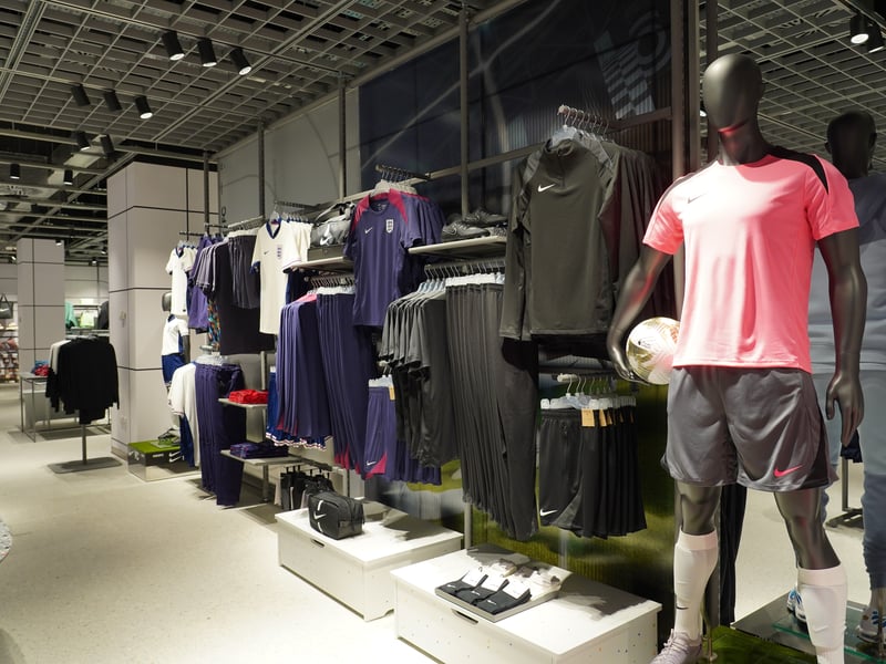 The 10,000 square foot shop stocks styles for men, women and kids 