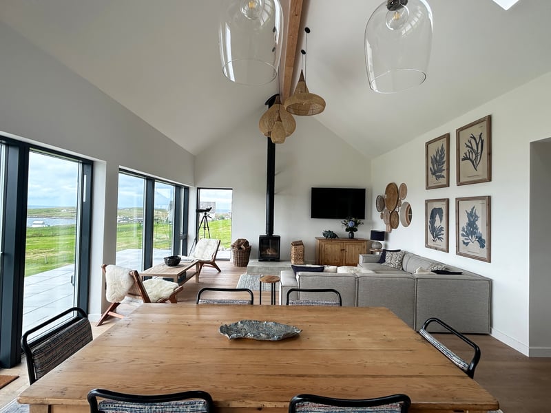 It is environmentally considerate and the interiors are filled with second hand finds and upcycled furniture.