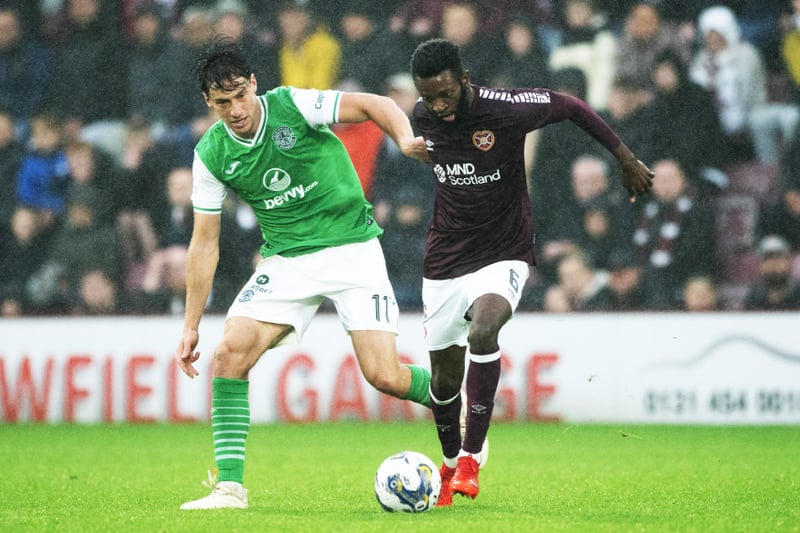 Injury halted his Tynecastle progress in spells but when fully firing, there's few better in Scotland than Baningime when it comes to calming and then dictating the tempo of a game.